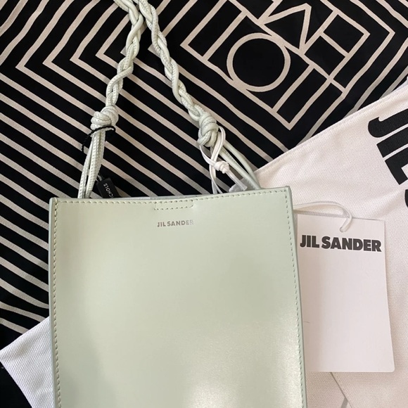 NWT Jil sander small tangle crossbody bag- mint - Picture 2 of 6